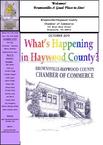 2011brownsville Chamber OCTOBER NEWSLETTER