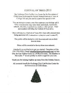 Festival of Trees- Details & Application