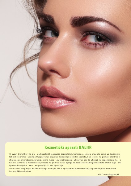 Katalog BAEHR - Kozmetički aparati 2013-2014