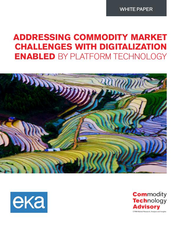 White Papers Addressing Commodity Market Challenges