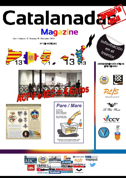 Nº 52 Semana 50 Diciembre 2014