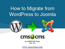 How to Migrate to Joomla in 15 Mins