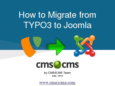 How to Migrate to Joomla in 15 Mins How to Migrate from TYPO3 to Joomla