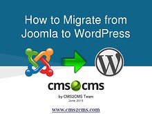 How to Migrate to WordPress with CMS2CMS