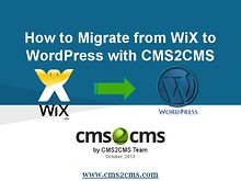 How to Migrate to WordPress with CMS2CMS