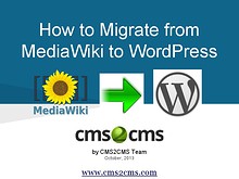 How to Migrate to WordPress with CMS2CMS