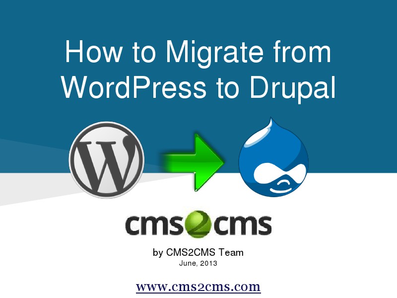 Move your Website to Drupal | Joomag Newsstand