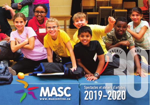 Spectacles et ateliers d'artistes de MASC 18 - 19 Spectacles et ateliers 2019 - 2020