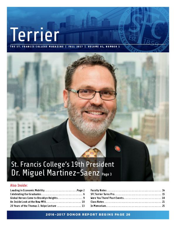 Terrier Volume 81, Number 1