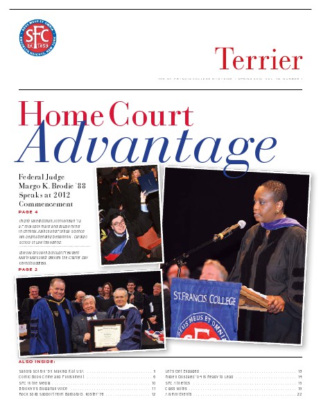 Terrier Volume 76, Number 1 - Spring 2012