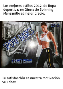 Ropa Deportiva para Gimnasio en Manzanillo