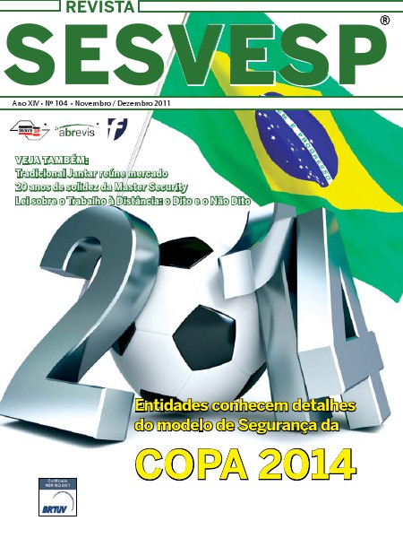 Revista Sesvesp Ed. 104 - Novembro / Dezembro 2011