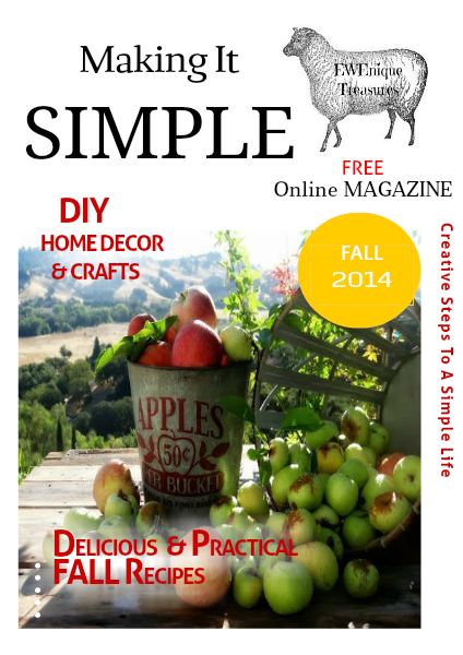 Creative Steps to a Siimple Life FALL Issue 2014