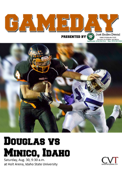 Douglas High Gameday Douglas vs. Minico, Aug. 30