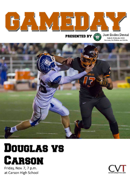 Douglas High Gameday Douglas vs. Carson, Nov. 7