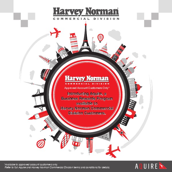 Harvey Norman Commercial Qantas Business Rewards Program Brochure