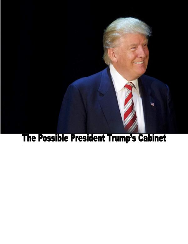 President's Cabinet 1