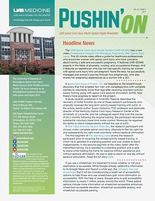 Pushin' On: UAB Spinal Cord Injury Model System Digital Newsletter