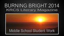 LITERARY MAGAZINE 2014 KRCS MS