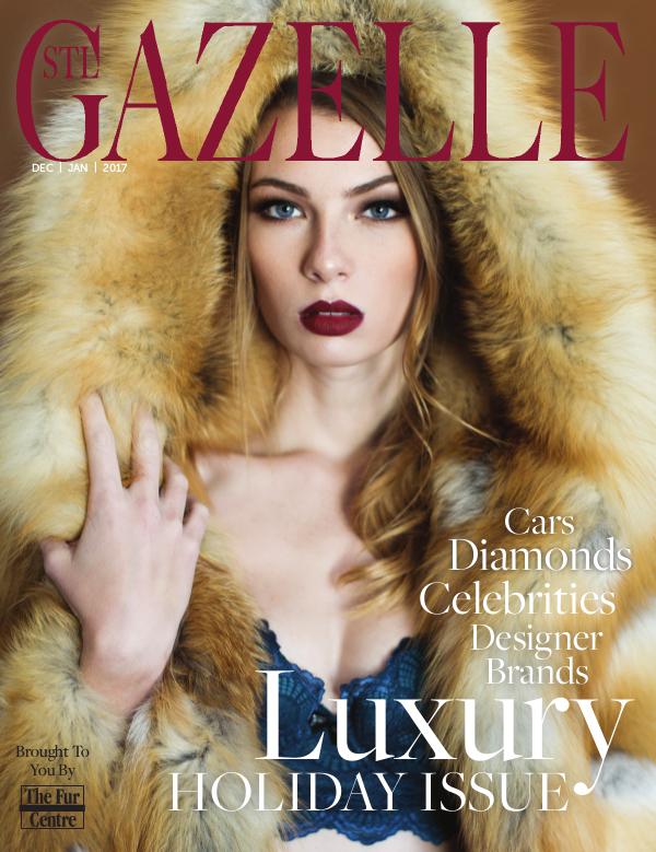 GAZELLE MAGAZINE LUXURY HOLIDAY ISSUE 2016