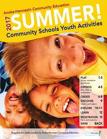 Community Education - current class catalogs