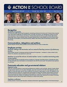 Action of the School Board