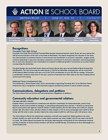 Action of the School Board