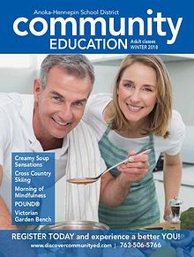 Community Education - current class catalogs