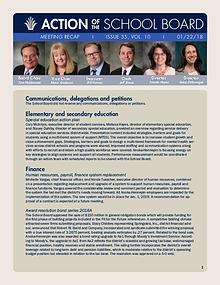 Action of the School Board