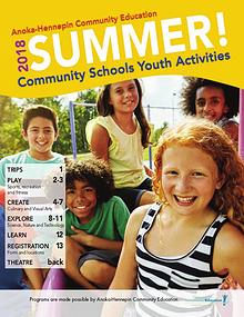 Community Education - current class catalogs