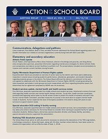 Action of the School Board