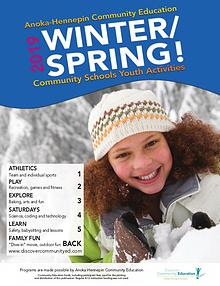 Community Education - current class catalogs