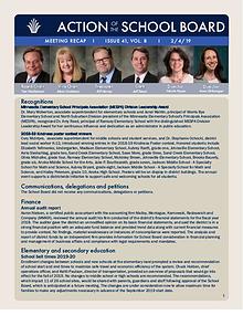 Action of the School Board