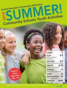 Community Education - current class catalogs