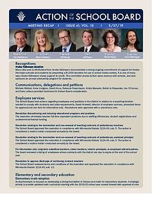 Action of the School Board
