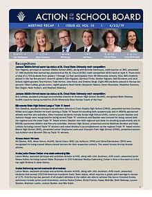 Action of the School Board