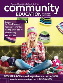 Community Education - current class catalogs