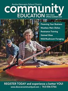 Community Education - current class catalogs