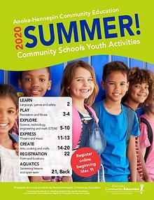 Community Education - current class catalogs