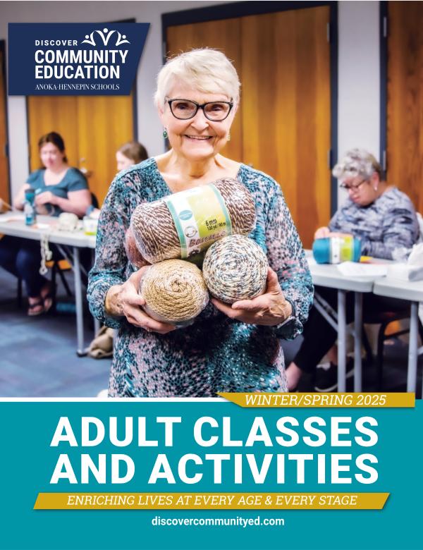 Adult Activities and Classes - Winter/Spring 2025