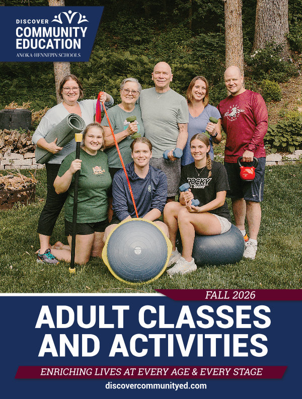 Adult Activities and Classes - Fall 2026
