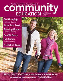 Community Education - current class catalogs