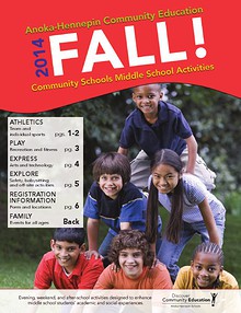 Community Education - current class catalogs