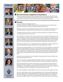 Action of the School Board