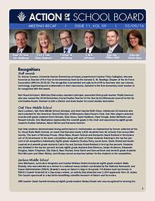 Action of the School Board