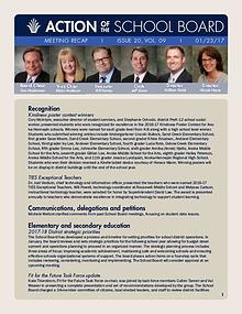 Action of the School Board