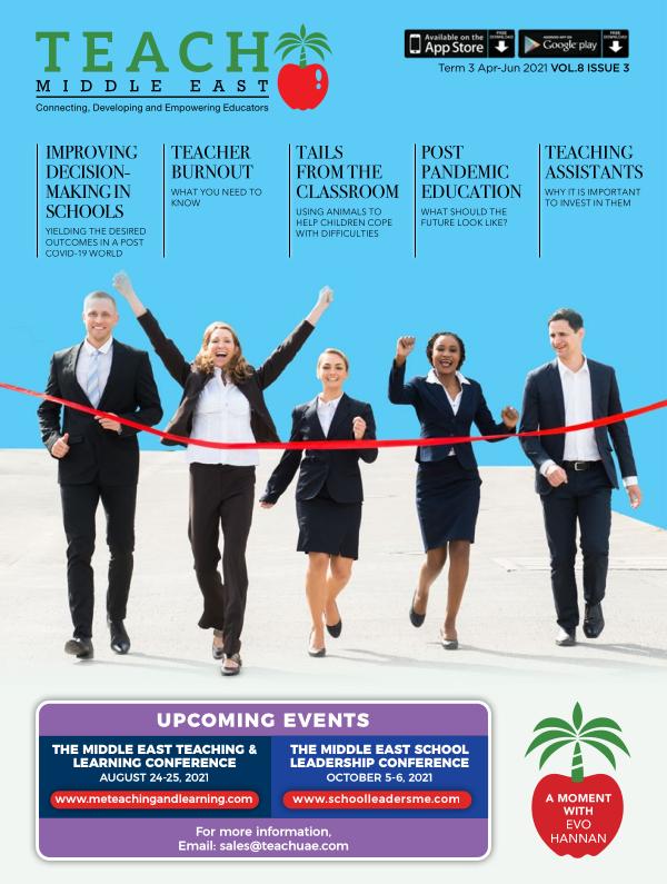 Teach Middle East Magazine Apr-Jun 2021 Issue 3 Volume 8