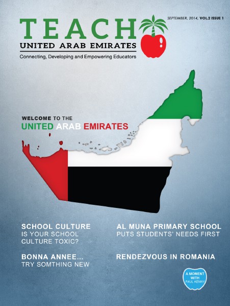 Teach Middle East Magazine September 2014 Issue 1 Vol. 2