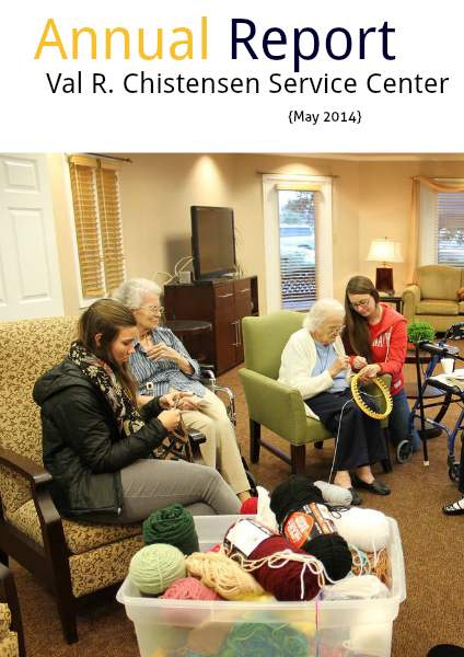 Utah State University Val R. Christensen Service Center Annual Report May 2014