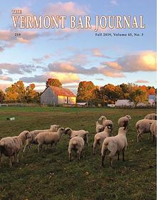 Vermont Bar Journal, Vol. 40, No. 2